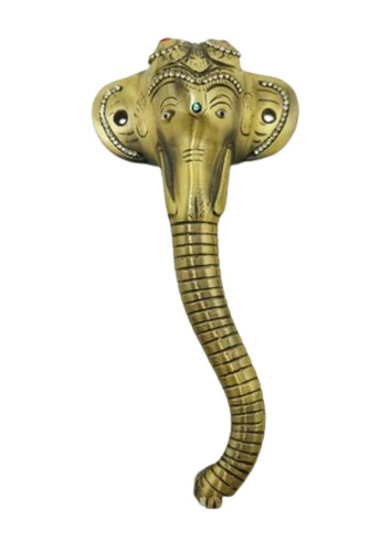 Brass Ganesha Door Handles