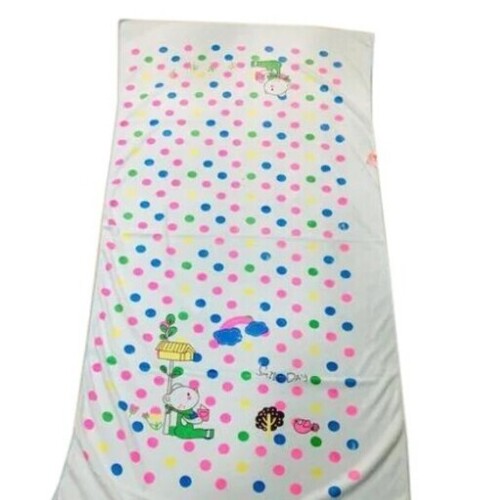 Dot Printed Bath Towel