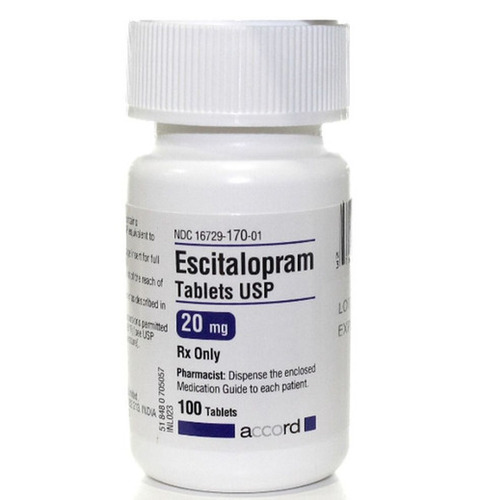 Escitalopram 10Mg Tablets - Packaging Type: 1*1
