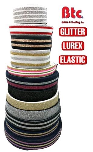 Fancy Glitter Elastics