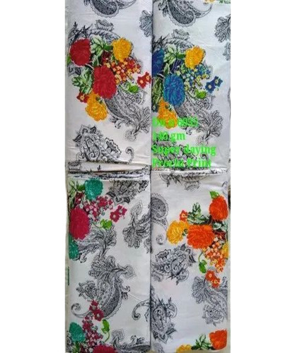 Floral Printed Rayon Fabric