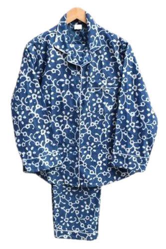 Indigo Printed Night Suit