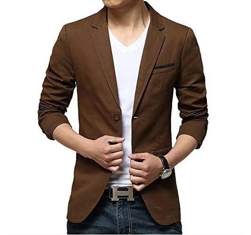 Mens Brown Blazer