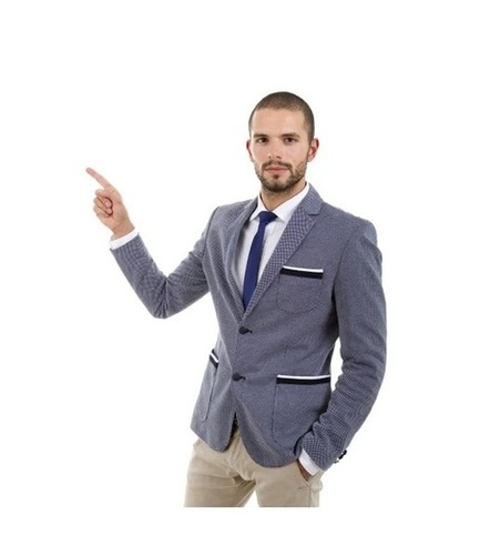 Mens Gray Blazer