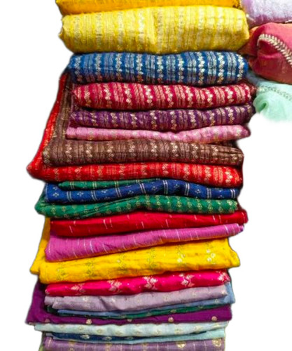 Printed Dress Material Fabric