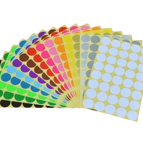 Round Self Adhesive Sticker