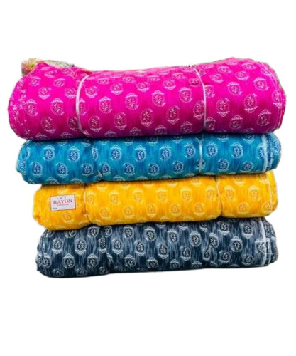 Soft Printed Rayon Fabric
