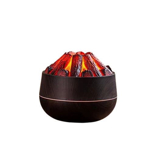 Ultrasonic Charcoal Fire Humidifier Aroma Diffuser
