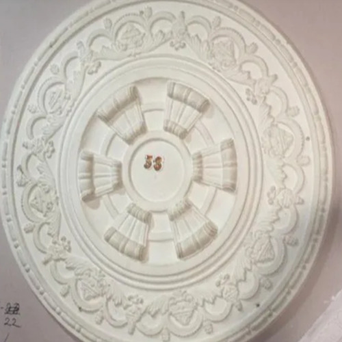 11 Feet White Ceiling Rose