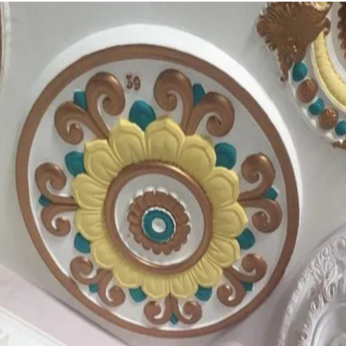 3.5 Feet Multicolour Ceiling Rose