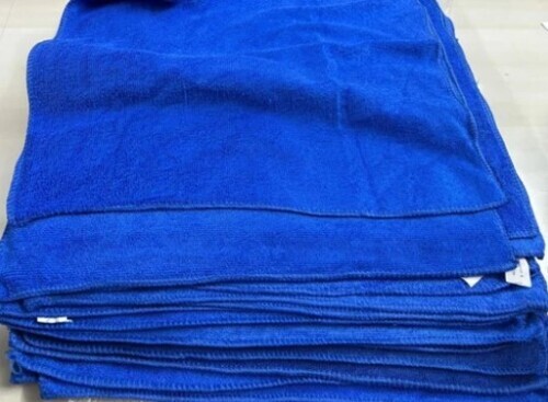 Blue Microfiber Cloth