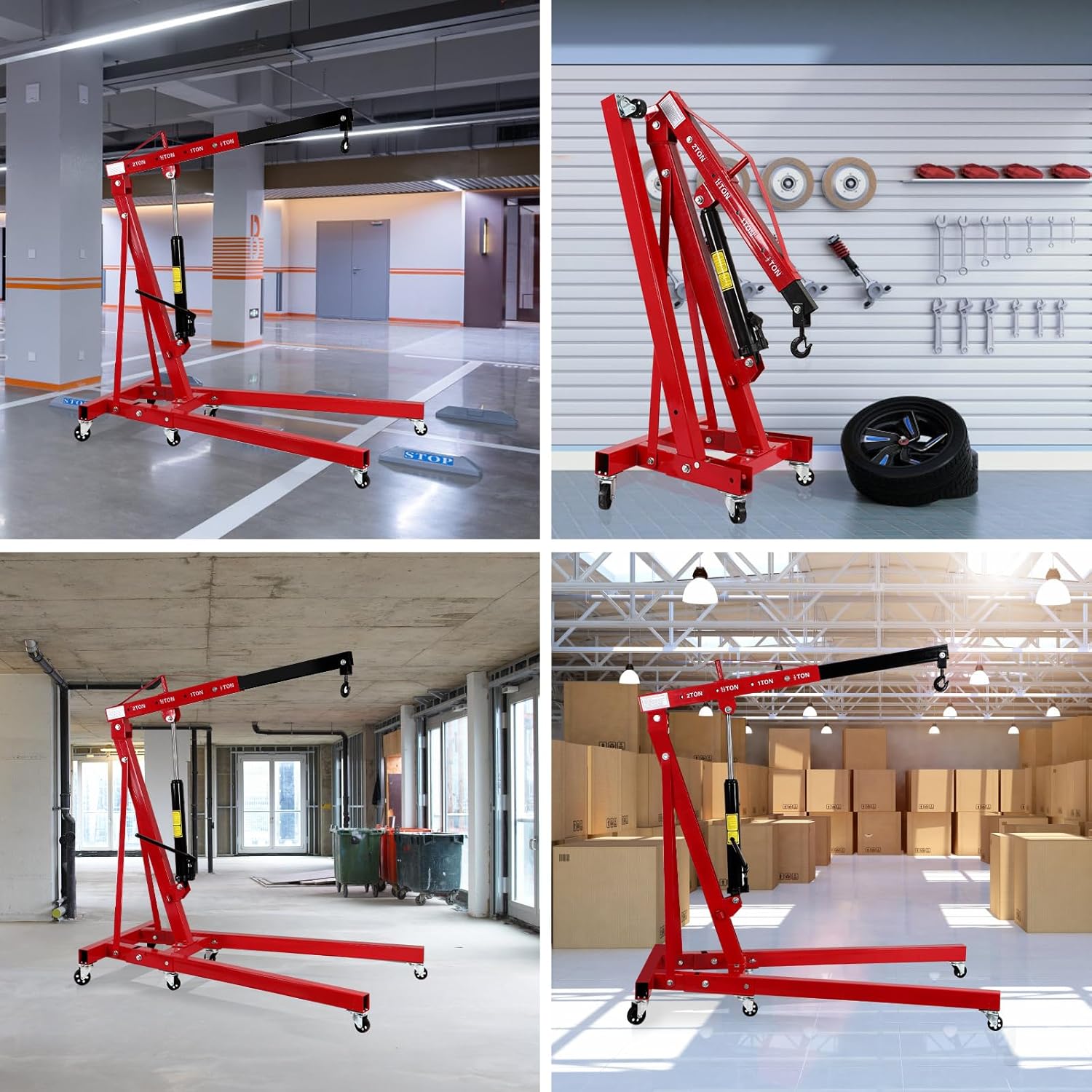 Engine Crane - Application: Storage Yard