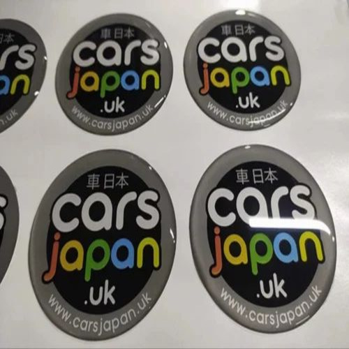 Epoxy Dome Sticker