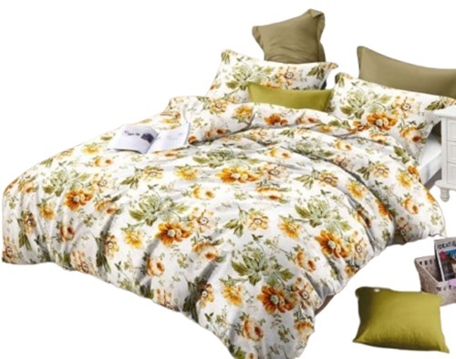 Floral Cotton Blend Bedsheet