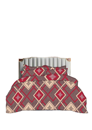 Floral Print Double Bed Sheets