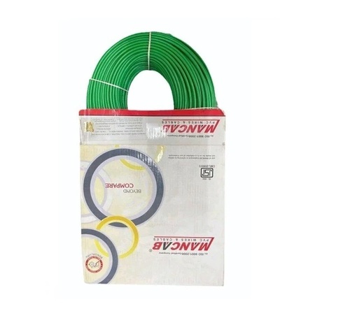 Mancab Hrfr-Lsh Pvc Insulated House Wire - Color: Yellow