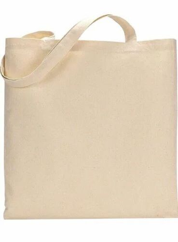 Plain Off-White Cotton Bags