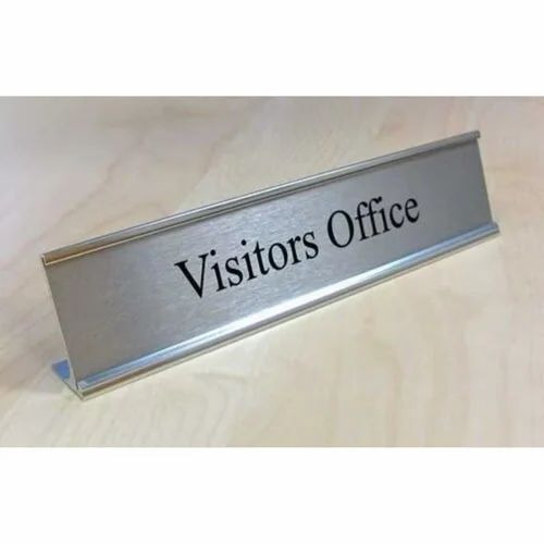 Rectangular Aluminium Nameplates
