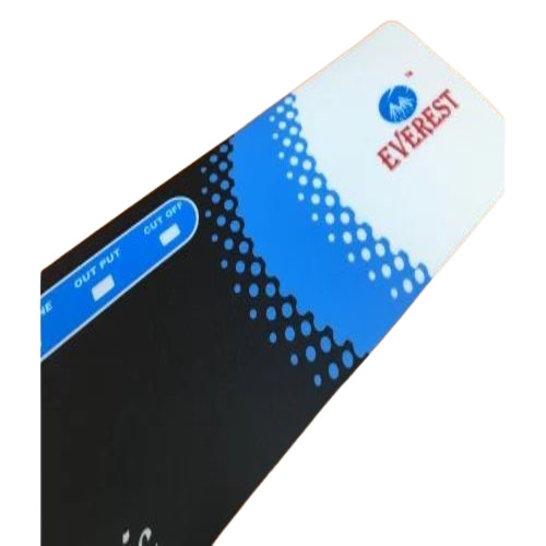 Rectangular Polycarbonate Sticker By Excell Graphics