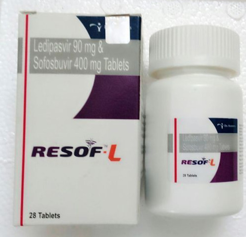 Resof L Sofosbuvir 400 Mg And Ledipasvir Tablets
