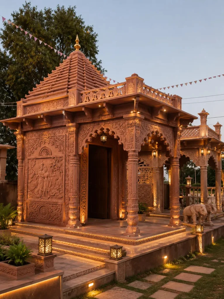 Sandstone Temple By Nancy Stone Articals