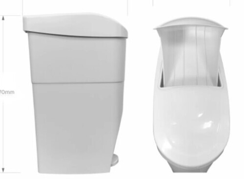 Sanitary Bin With Pedal