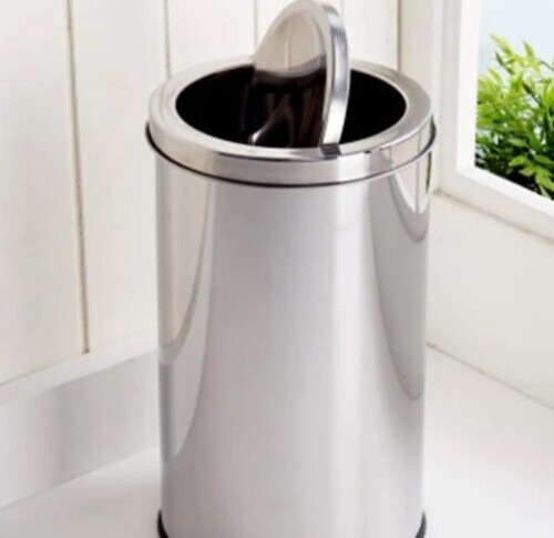 Stainless Steel Swing Dustbin