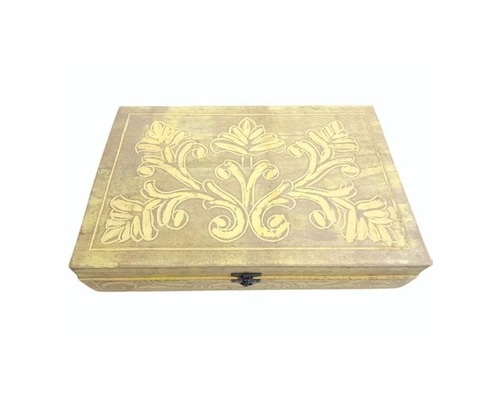 Wooden Multipurpose Boxes - Wood, Standard Size, Brown | Lightweight, Termite Protected, Smooth Surface