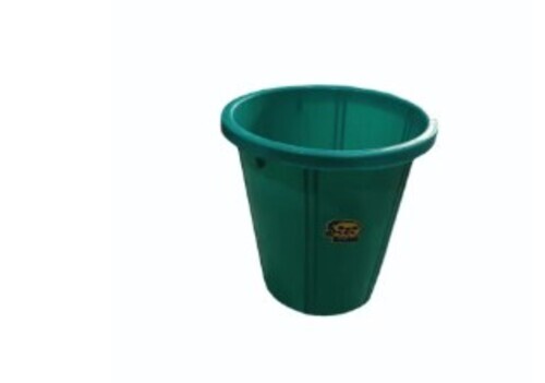 Green Plastic Dustbin