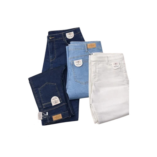 Ladies Denim Jeans - Color: Light Blue