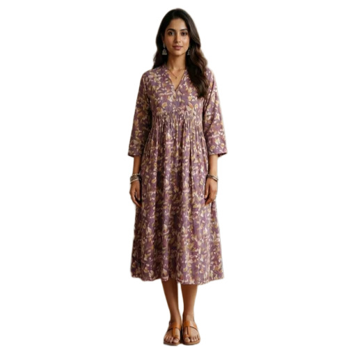 Ladies Fancy Midi Dress
