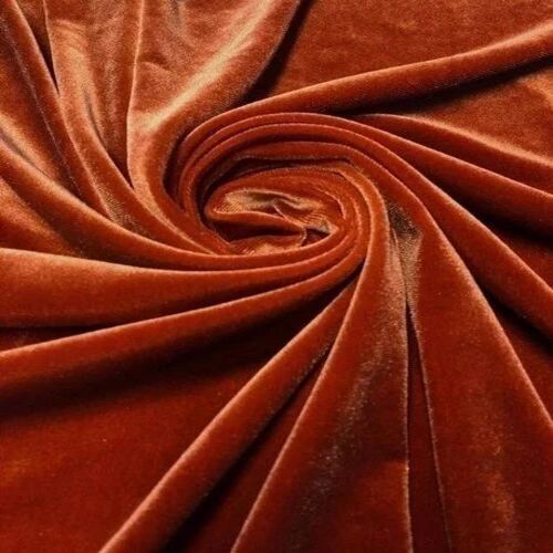 Micro Velvet Brown Fabric