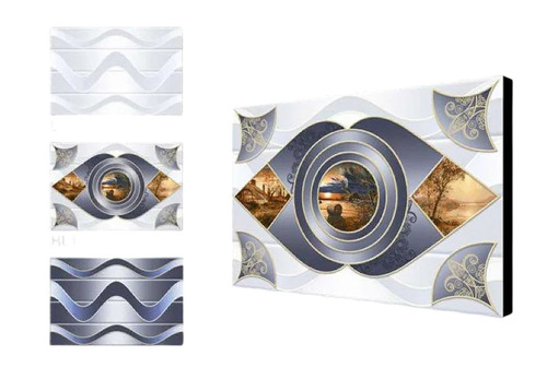 Multicolor 250x375 Mm Digital Wall Tiles