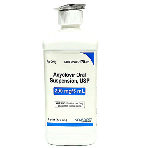 New ACYCLOVIR ORAL SUSPENSION