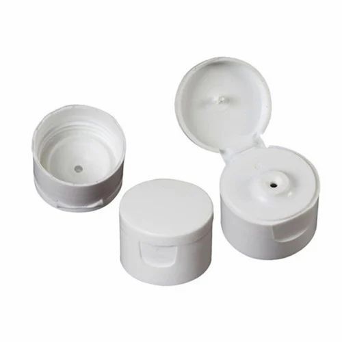 White Color Flip Top Cap