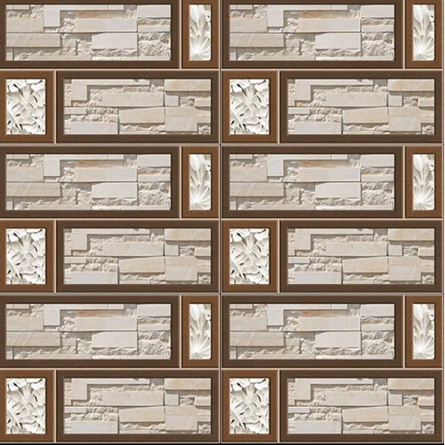 300x300 Mm Glossy Elevation Wall Tiles