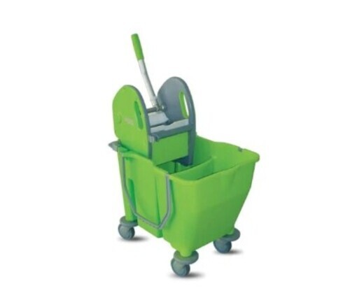 40 Liter Double Bucket Mop Wringer Trolley