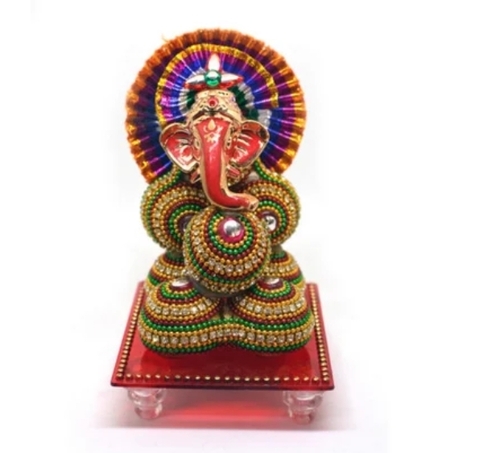 Decorative Ganeshji Made On Supari (Betel Nuts) Hand Work