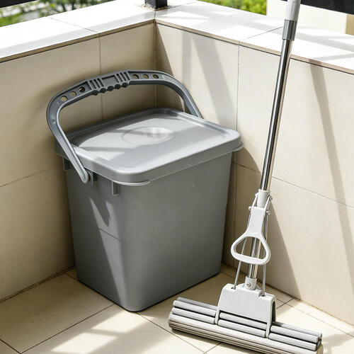 Eco-Friendly Household Cleaning Tools Storage Box Residential Big Storage Box with Handle for Organizing Buckets