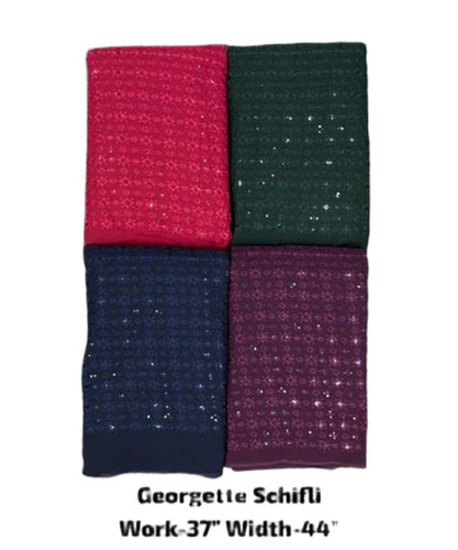 Georgerte Embroidery Fabric
