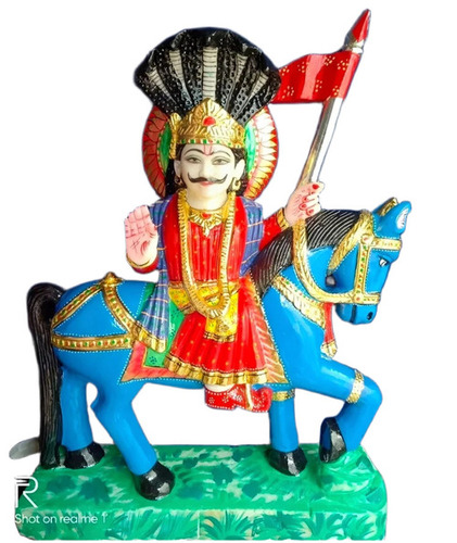 Marble Jaharveer Gogaji Statue