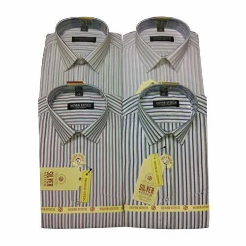 Mens Striped Formal Shirt