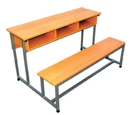 3 Seater School Bench Desk