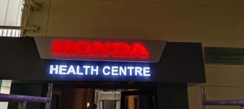 Acrylic Glow Sign Board