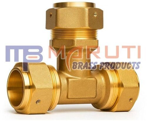 Brass Equal Tee