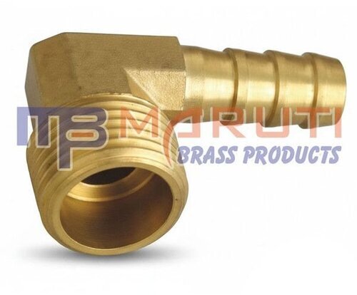 Brass Pipe Barb Swivel Elbow