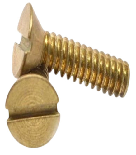 Brass Slotted Machine Screw