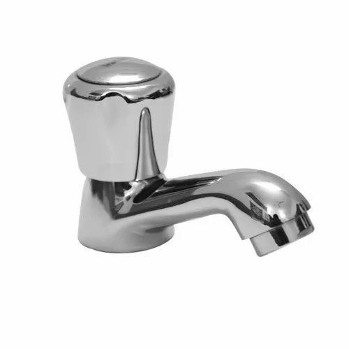Chrome Finish Pillar Cock