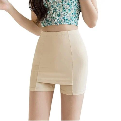 Double Layer Front Crotch Shorts