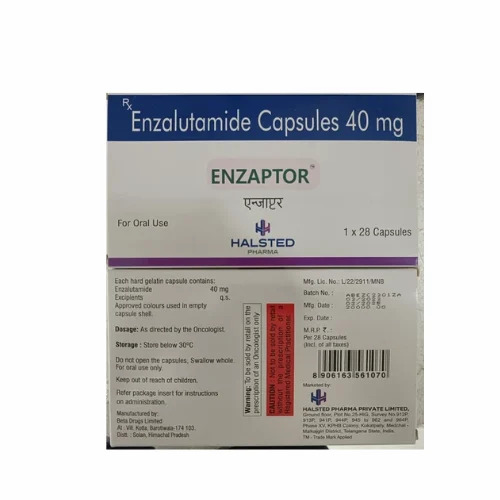 Enzalutamide Enzamide 40 Mg Capsules
